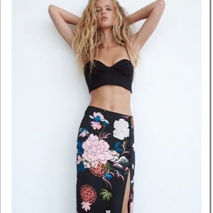 Zara Bustier Crop Top - NWT